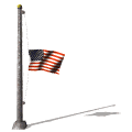 Flag, half mast